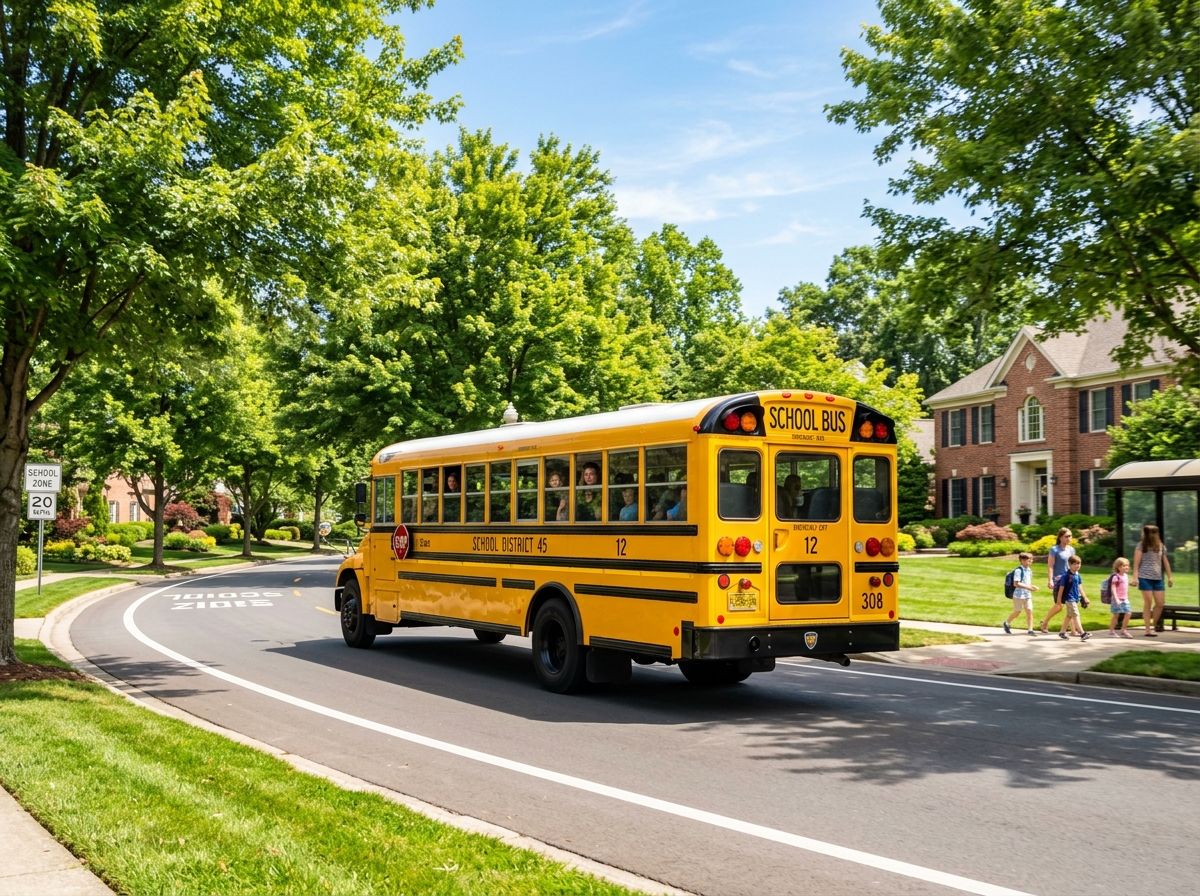 Live bus tracking route with GPS telemetry